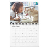 Einfaches Familienkalender 2026 Kalender (Jan 2027)