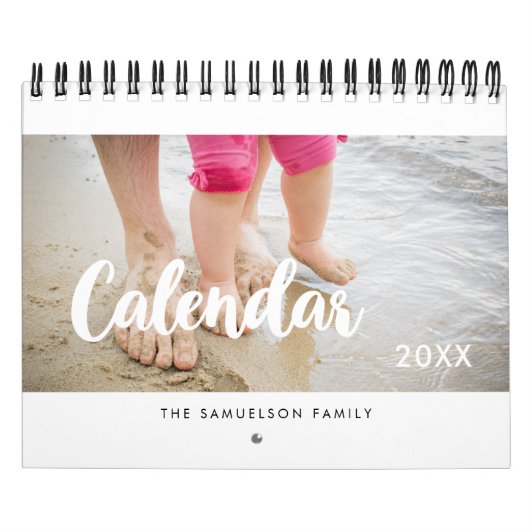 Einfaches Familienkalender 2026 Kalender (Titelbild)