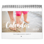 Einfaches Familienkalender 2026 Kalender (Titelbild)