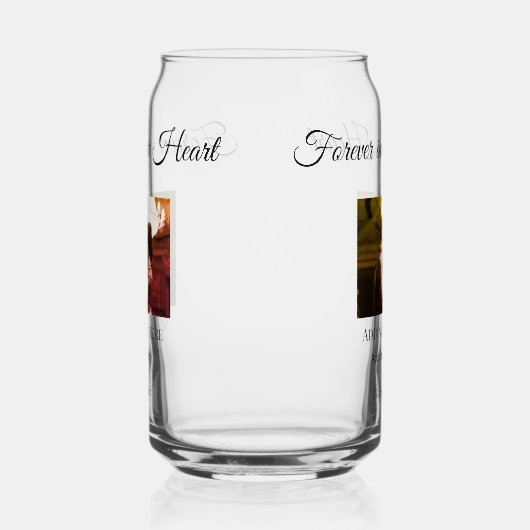 einfaches, farbenfrohes minimales Memory-Beileid Dosenglas (Rechts)