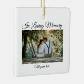 einfaches, farbenfrohes, minimalistisches Beileid Keramikornament (Rechts)