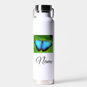 Einfaches farbenfrohes Tier Namensfoto anpassen Bu Trinkflasche