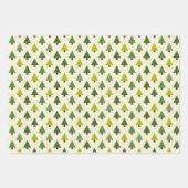 Einfaches farbiges geometrisches Papier für Weihna (Vorderseite 3)