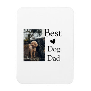 Einfaches farbiges Tier geben den Namen Foto Dog G Magnet
