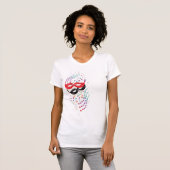 Einfaches Farbmaskendesign T-Shirt (Vorne ganz)