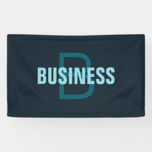 Einfaches, fett gedrucktes, anpassbares monogrammi banner