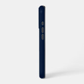 Einfaches Firmenlogo Corporate Mitarbeiter iPhone Hülle (Linke Seite)
