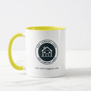 Einfaches Firmenlogo Mitarbeiter Swag Custom Tasse
