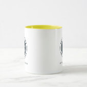 Einfaches Firmenlogo Mitarbeiter Swag Custom Tasse (Zentrum)