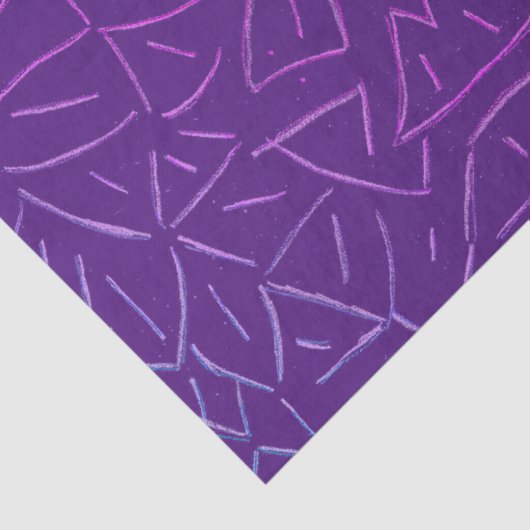 Einfaches Flattern Seidenpapier (Detail)