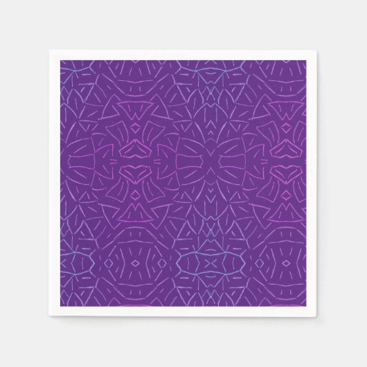 Einfaches Flattern Serviette (Vorderseite)