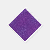 Einfaches Flattern Serviette (Ecke)