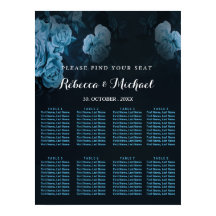 einfaches Flora Gold geometrisches Frame Poster