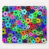 Einfaches florales Umfeld Mousepad (Vorne)