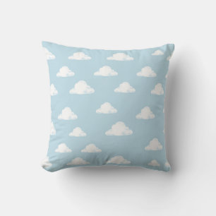 Einfaches Fluffiges Wolken Himmel Kinderzimmer Mus Kissen