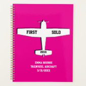 Einfaches Flugzeug des ersten Solo, Personalisiert Planer (Vorderseite)