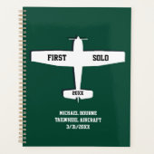 Einfaches Flugzeug des ersten Solo, Personalisiert Planer (Vorderseite)