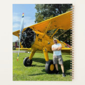 Einfaches Flugzeug des ersten Solo, Personalisiert Planer (Rückseite)