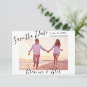 Einfaches Foto - 3x5 Save the Date Einladung (Stehend Vorderseite)