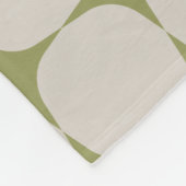 Einfaches Foto aus dem Mittelalter Fleecedecke (Ecke)