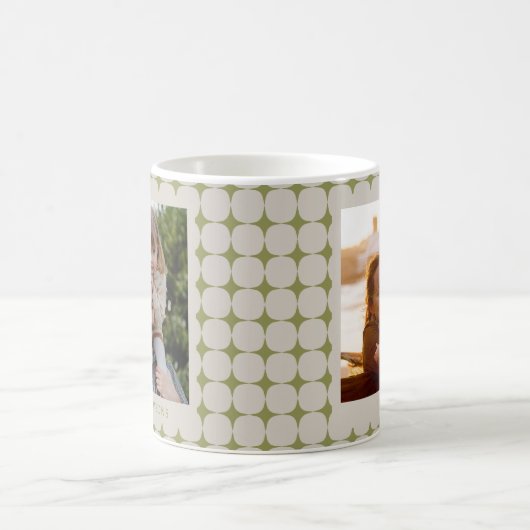 Einfaches Foto aus dem Mittelalter Kaffeetasse (Mittel)