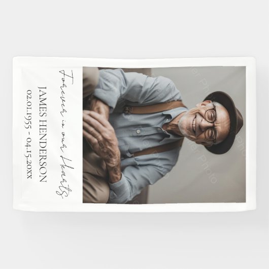 Einfaches Foto Banner (Horizontal)