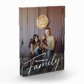 Einfaches Foto benutzerdefinierter Familie (Links)