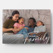 Einfaches Foto benutzerdefinierter Familie Fotoplatte (Vorderseite)