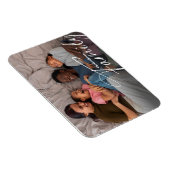 Einfaches Foto benutzerdefinierter Familie Magnet (Rechte Seite)