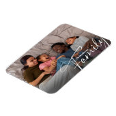 Einfaches Foto benutzerdefinierter Familie Magnet (Linke Seite)
