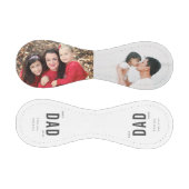 Einfaches Foto Bester Vater je Vatertag Baseball (Paneele)