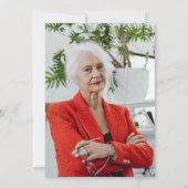 Einfaches Foto des modernen Party für Minimalistis Einladung (Rückseite)