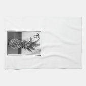 Einfaches Foto einer Ananas mit Single Initial Geschirrtuch (Horizontal)