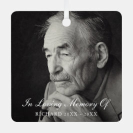 Einfaches Foto Elegante Gedenkstätte Ornament Aus Metall