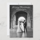 Einfaches Foto Elegante Weihnachten (Vorderseite)