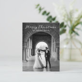 Einfaches Foto Elegante Weihnachten (Stehend Vorderseite)