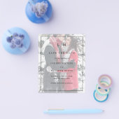 Einfaches Foto Elegantes Budget Hochzeit speichern Flyer (Einzeln)