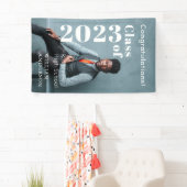 Einfaches Foto Fett Letterings Abschluss Banner (Insitu)