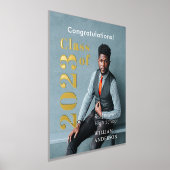 Einfaches Foto Fett Letterings Abschluss Foliendrucke (Ablage )