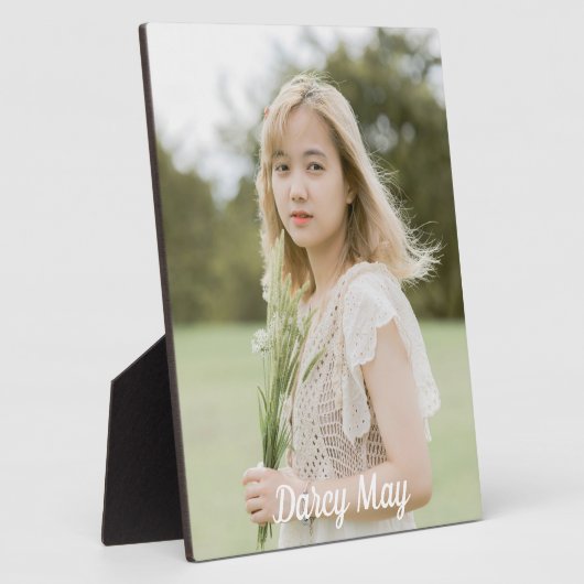 Einfaches Foto Fotoplatte (Seite)