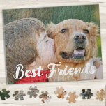 Einfaches Foto für Haustiere Hunde Kinder Beste Fr Puzzle<br><div class="desc">Suchen Sie eine einzigartige und personalisierte Möglichkeit, Ihre wertvollen Erinnerungen mit Familie, Freunden und Haustieren zu erfassen? Schauen Sie sich nur unser modernes und einfaches Puzzle an, in dem Sie Ihre Lieblingssendungen und -portraits sehen können! Egal ob Sie Hundefreund sind oder eine besondere Erinnerung an einen geliebten Menschen suchen, unsere...</div>