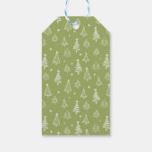 Einfaches Foto für Minimalistische Schreibmaschine Geschenkanhänger (Rückseite)