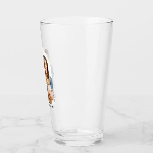 Einfaches Foto Glas (Links)