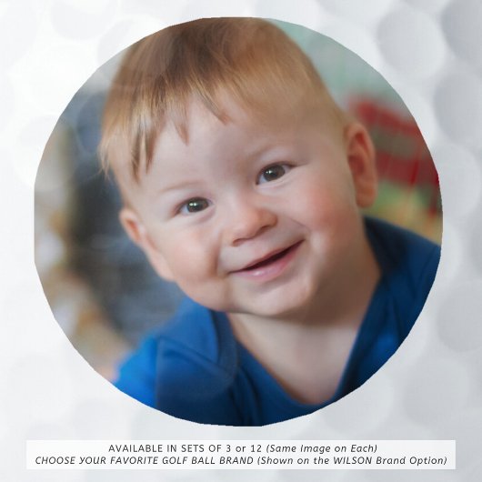 Einfaches Foto Golfball