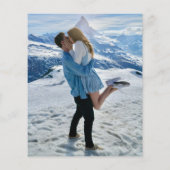 Einfaches Foto Moderne Haushaltshochzeiten retten (Rückseite)