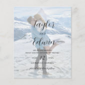 Einfaches Foto Moderne Haushaltshochzeiten retten (Vorderseite)