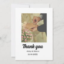 Einfaches Foto - Moderne Hochzeit