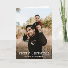 Einfaches Foto Moderne Weihnachten