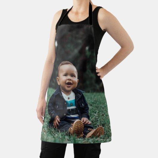 Einfaches Foto Niedlich Kid Custom Personalisiert Schürze (InSitu)