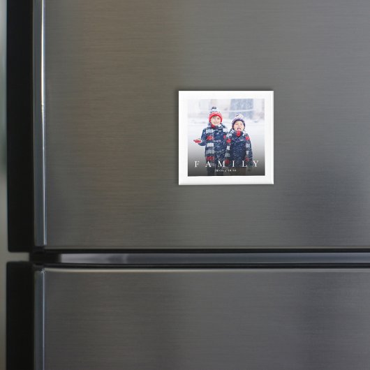 Einfaches Foto Personalisiert Magnet